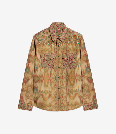 Pierre Louis Mascia INTEGMOS Longsleeve Shirt Polyamide Multicolor INTEGMOSCML10973PA513555101