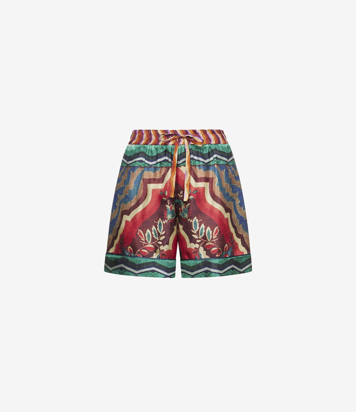 Pierre Louis Mascia ALOE Shorts Silk Pierre Louis Mascia ALOE Shorts Silk Multicolor ALOESPN12170SE511620101