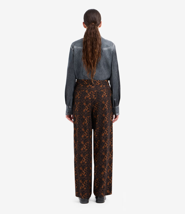 Pierre Louis Mascia BEATEX Trousers Wool Multicolor BEATEXSPT12614WO143915101