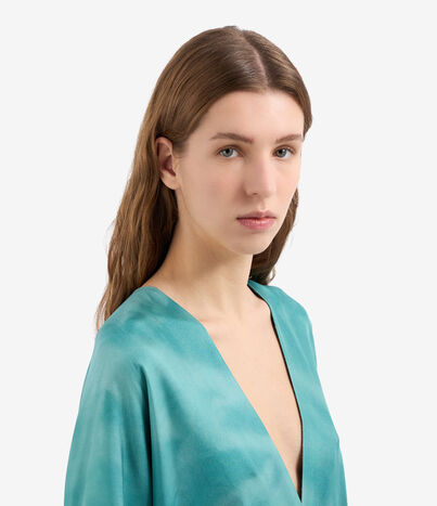 Pierre Louis Mascia ALOE Dress Silk Multicolor ALOESAB12534SE515065101