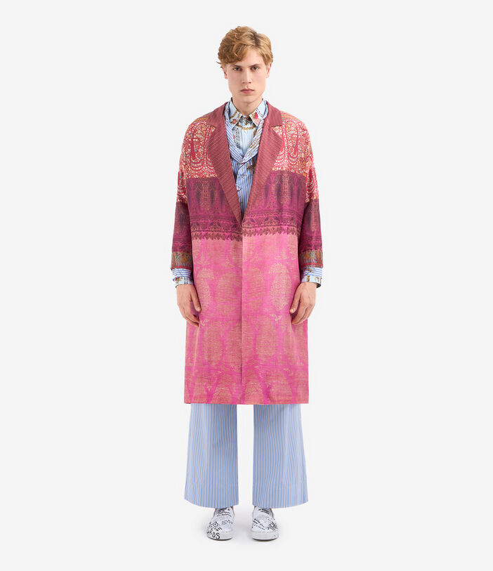 Pierre Louis Mascia ENEKAM Jacket/Raincoat Silk FUCHSIA ENEKAMSPO12438SE514978101