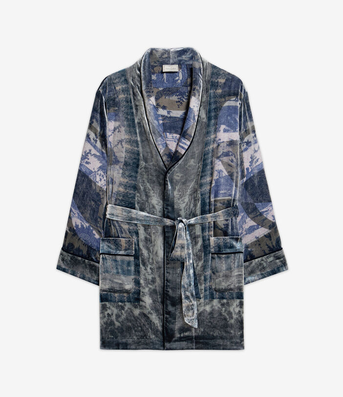 Pierre Louis Mascia KANPUR Dressing Gown Viscose Silk Multicolor KANPURSVVT11668L92VI513587101