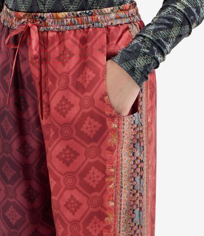 Pierre Louis Mascia ALOE Trousers Silk Pierre Louis Mascia ALOE Trousers Silk Multicolor ALOESPT10959SE516275101
