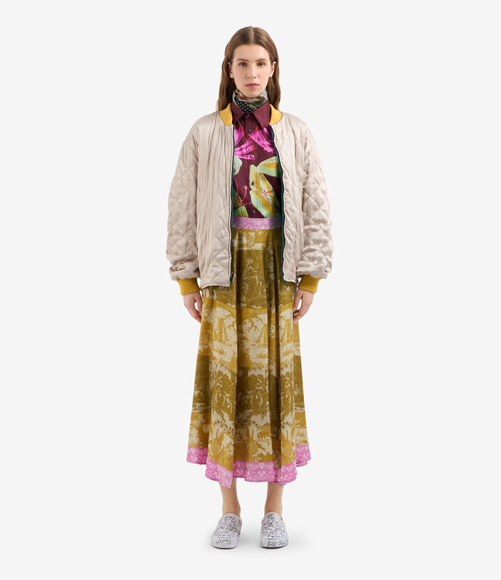 Pierre Louis Mascia ALOE Skirt Silk Pierre Louis Mascia ALOE Skirt Silk MUSTARD ALOESGO12353SE514913101