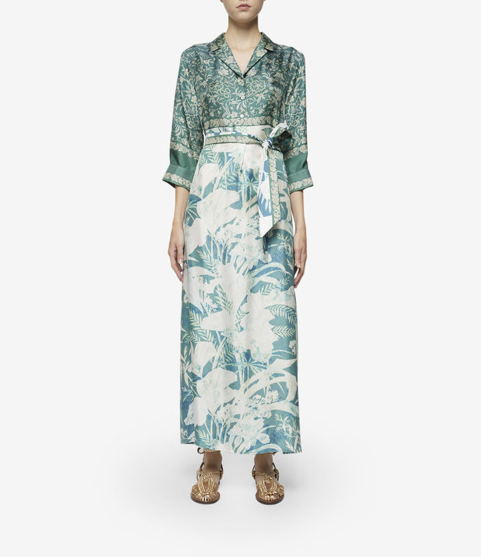 Pierre Louis Mascia ALOE Dress Silk Pierre Louis Mascia ALOE Dress Silk Multicolor ALOESAB11899SE511850101