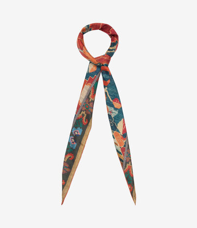 Pierre Louis Mascia ALOEUW Scarf Silk 65x120 BROCCATO DI T&Egrave; ALOEUWSW065X120LMFSE518892101
