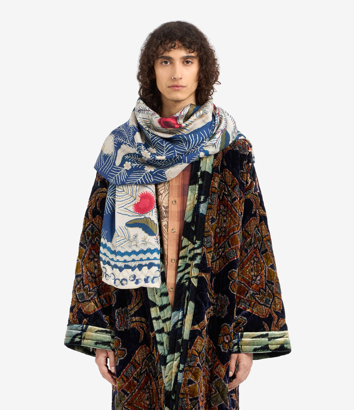 Pierre Louis Mascia ALOEWON Scarf Silk 65x190 Pierre Louis Mascia ALOEWON Scarf Silk 65x190 Multicolor ALOEWON065X190DSE51234310118