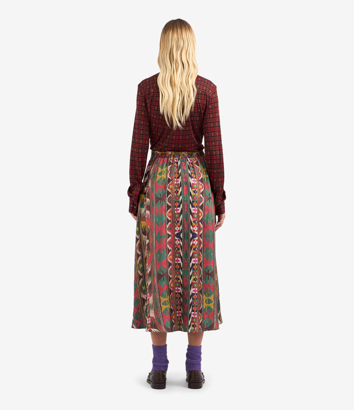 Pierre Louis Mascia CIALDA Skirt Silk Multicolor CIALDASGO12353SE513253101