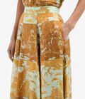 Pierre Louis Mascia ALOE A-line Skirt Silk CARAMELLO ALOESGO12353SE518136103