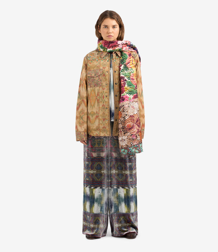 Pierre Louis Mascia KANPUR Longsleeve Shirt Viscose Silk Multicolor KANPURSVCML11947VI513603101