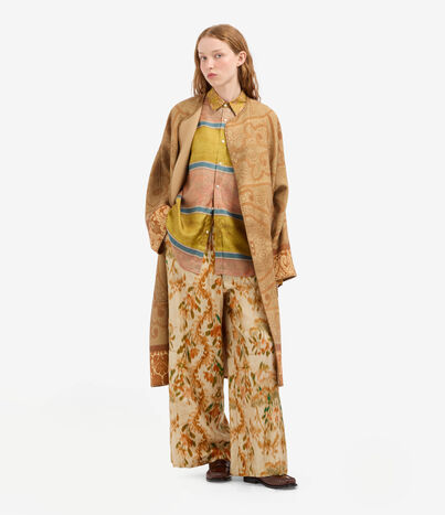 Pierre Louis Mascia PANCAKE Kimono Wool MEDAGLIONE DI NEBBIA PANCAKESWKM12254WO519763101