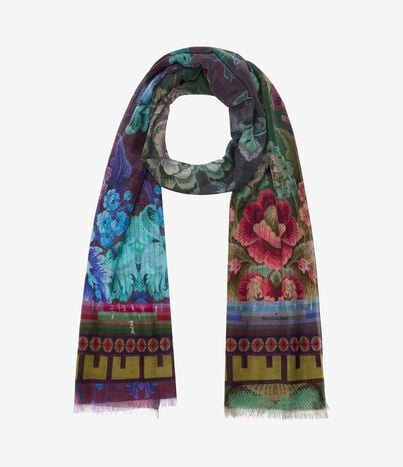 Pierre Louis Mascia HAWNBCI Scarf Cotton Silk 65x190 PEONIA HAWNBCISW065X190ACO517575101