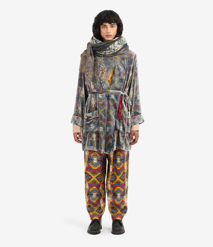 Pierre Louis Mascia KANPUR Dressing Gown Viscose Silk Multicolor KANPURSVVT11668L92VI513586101