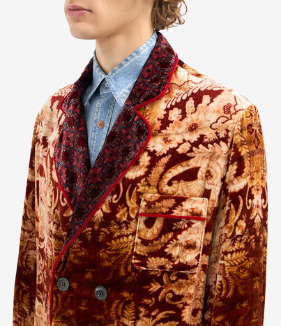 Pierre Louis Mascia KANPUR Jacket Viscose Silk Multicolor KANPURSGC11351VI516437101