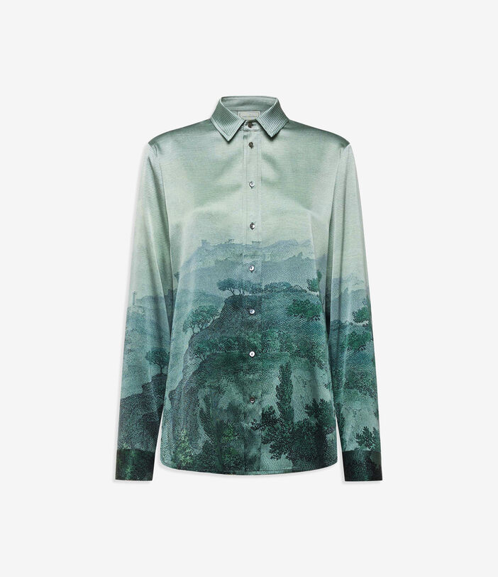 Pierre Louis Mascia ADASTRGUM Longsleeve Shirt Silk Pierre Louis Mascia ADASTRGUM Longsleeve Shirt Silk Multicolor ADASTRGUMSCML12451SE516330101
