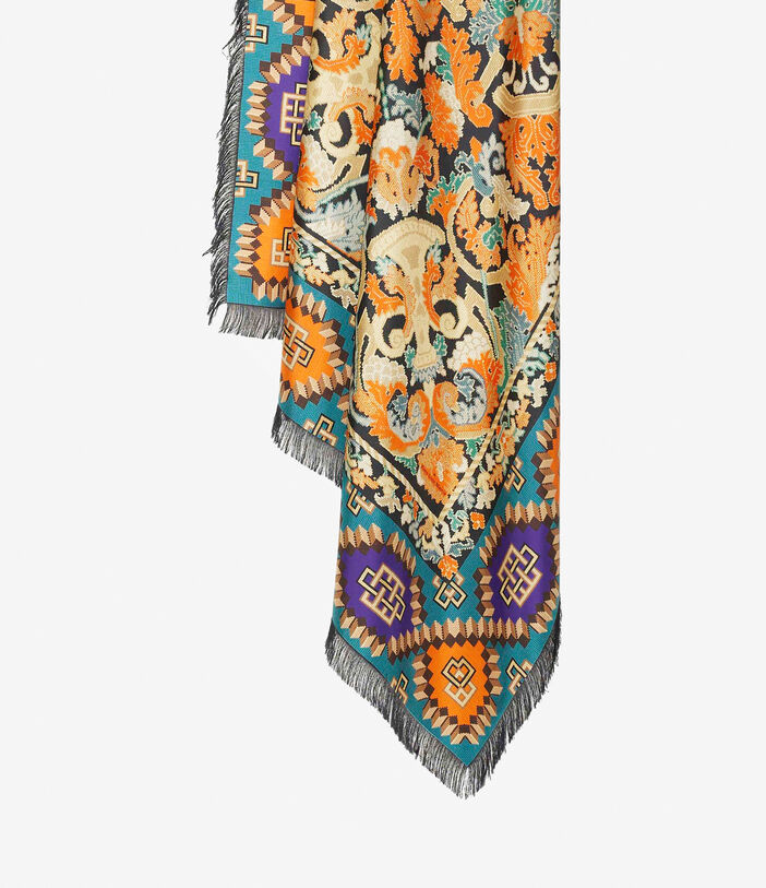 Pierre Louis Mascia ALOEUW Shawl Scarf Silk 135x195 Multicolor ALOEUWSW135X195S4SE51601410118