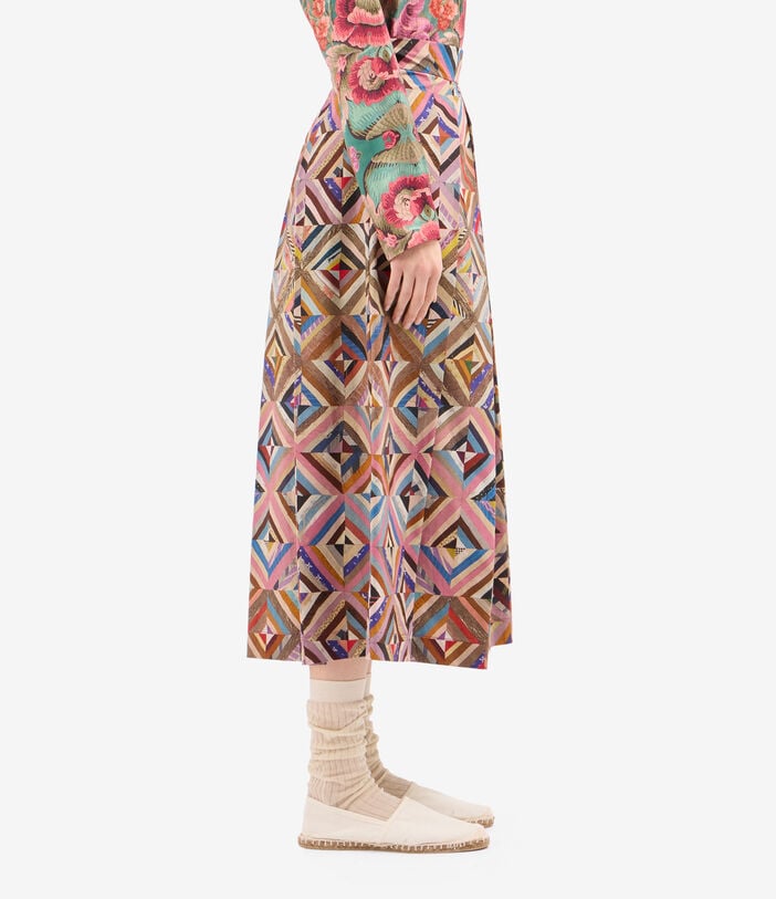 Pierre Louis Mascia SALATO Pleated Skirt Cotton MOSAICO SALATOSGO12360CO518065101