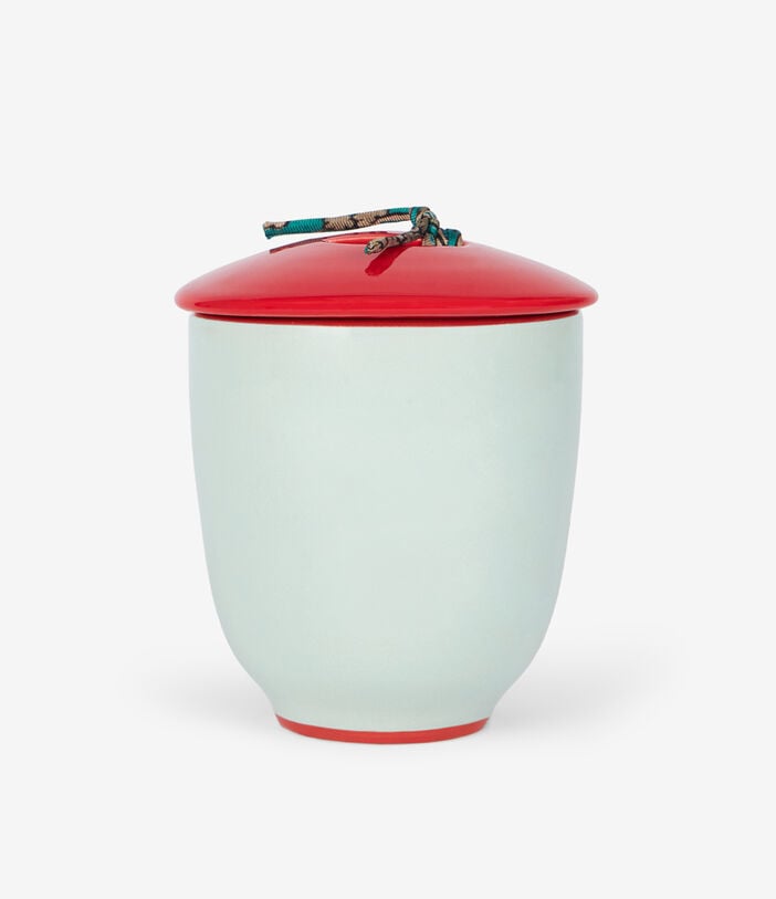 Pierre Louis Mascia CANDH Floral Candle Ceramic/Earthenware LIGHT BLUE CANDHAP11CRMAZZURRO