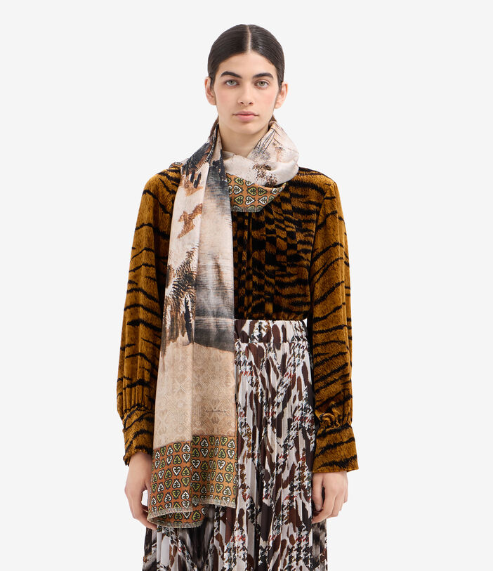 Pierre Louis Mascia FANCY Scarf Silk 65x190 Pierre Louis Mascia FANCY Scarf Silk 65x190 Multicolor FANCY2S065X190SSE515843101