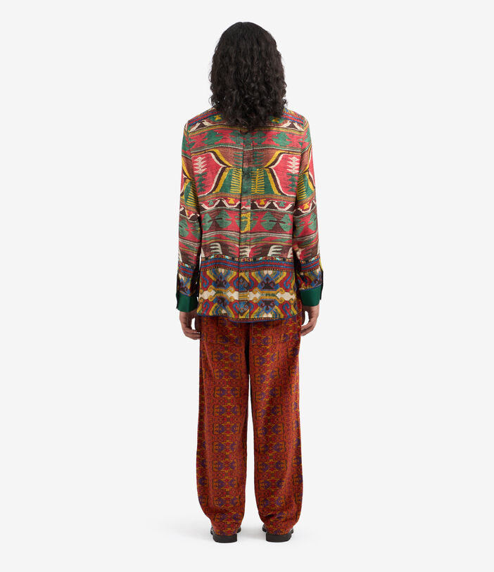 Pierre Louis Mascia ALOE Longsleeve Shirt Silk Multicolor ALOESCML10642SE513191101