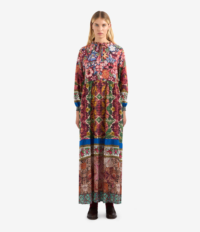 Pierre Louis Mascia BRULE Shirt Dress Silk Multicolor BRULESAB12182SE513336101