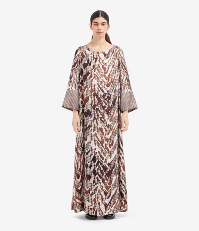 Pierre Louis Mascia ALOE Dress Silk Multicolor ALOESAB12602SE516374101