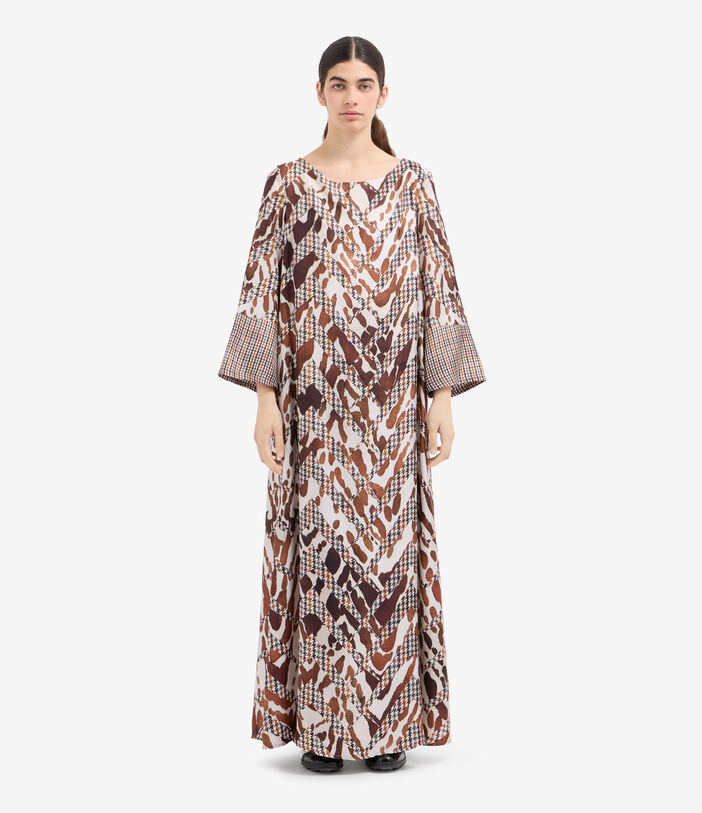 Pierre Louis Mascia ALOE Dress Silk Multicolor ALOESAB12602SE516374101