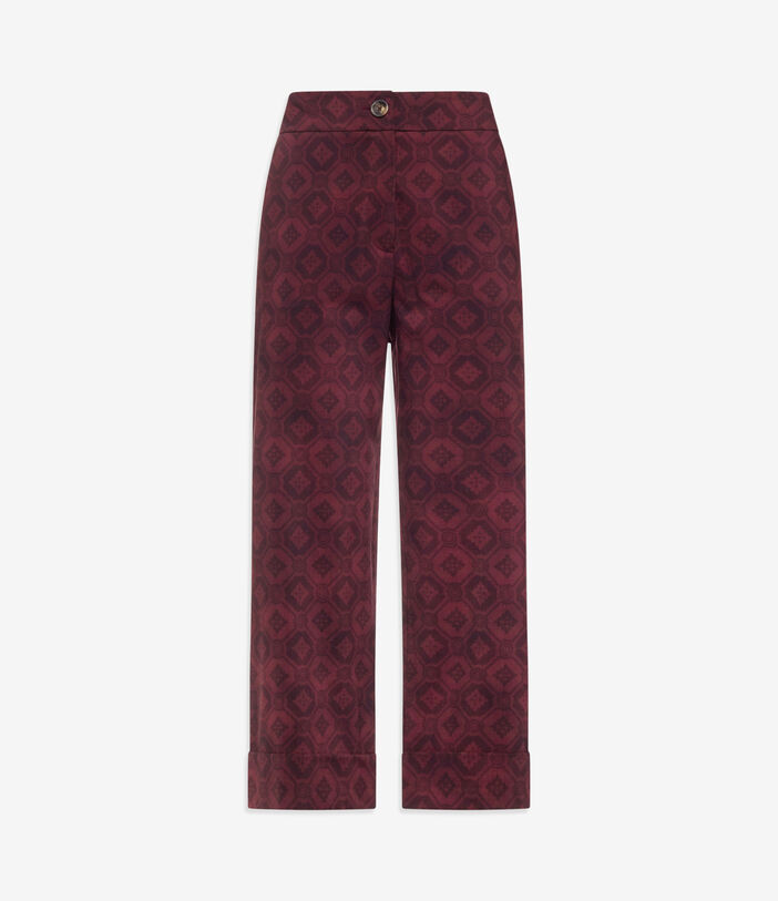 Pierre Louis Mascia DYLAN Palazzo Trousers Virgin wool Multicolor DYLANSPT12471WV143898101