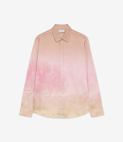 Pierre Louis Mascia ADASTRGUM Longsleeve Shirt Silk DUSTY ROSE ADASTRGUMSCML12451SE514715101