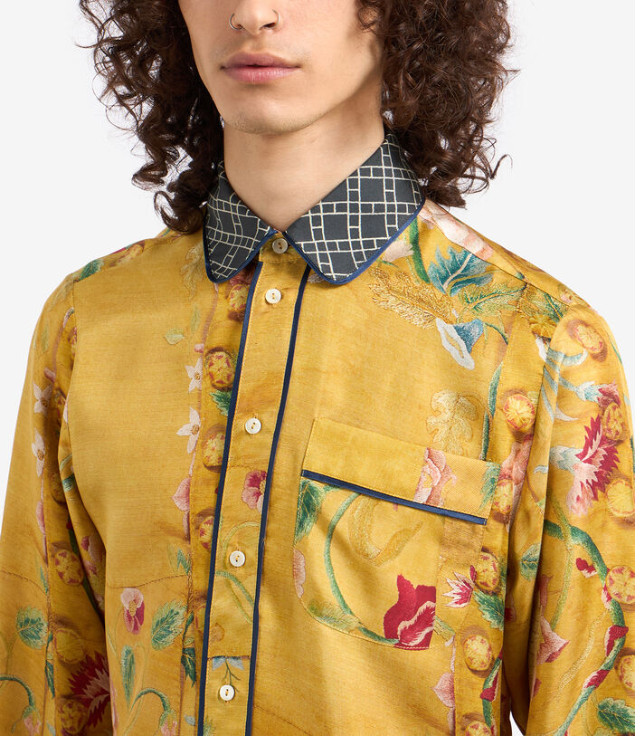 Pierre Louis Mascia ALOE Longsleeve Shirt Silk Multicolor ALOESCML10642SE122470101