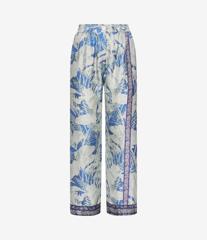Pierre Louis Mascia ALOE Trousers Silk Multicolor ALOESPT12150SE511827101