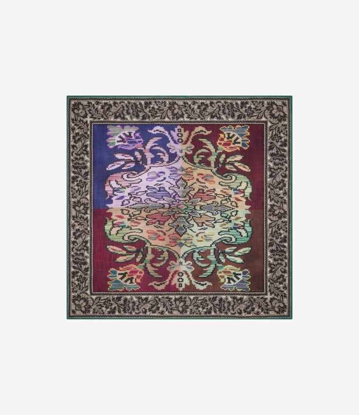 Pierre Louis Mascia MAGARWFB Shawl Scarf Wool 135x135 Multicolor MAGARWFBS135X135MWO515867101600