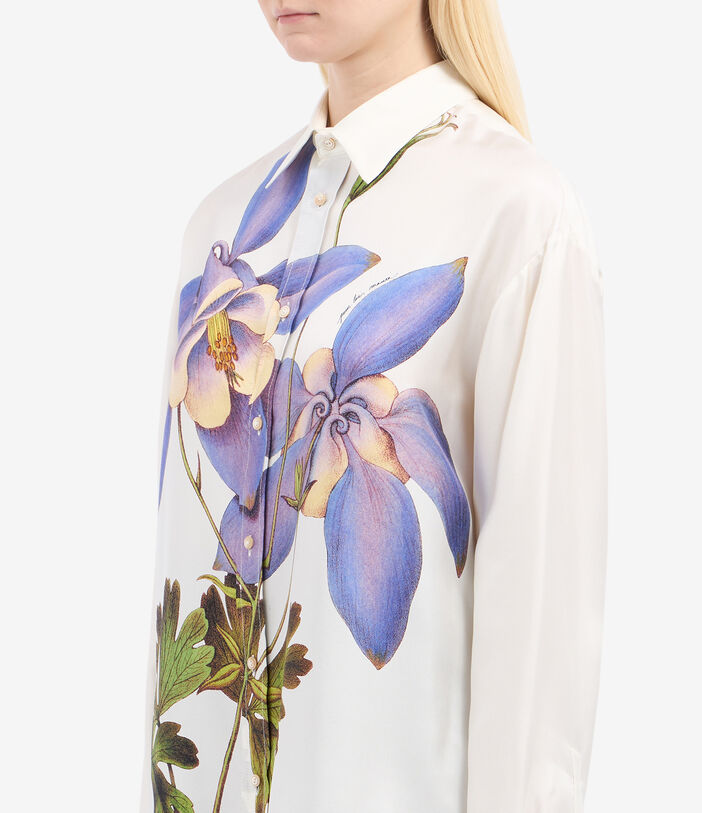 Pierre Louis Mascia ALOEBIO Longsleeve Shirt Silk Multicolor ALOEBIOSCML10643SE516351101
