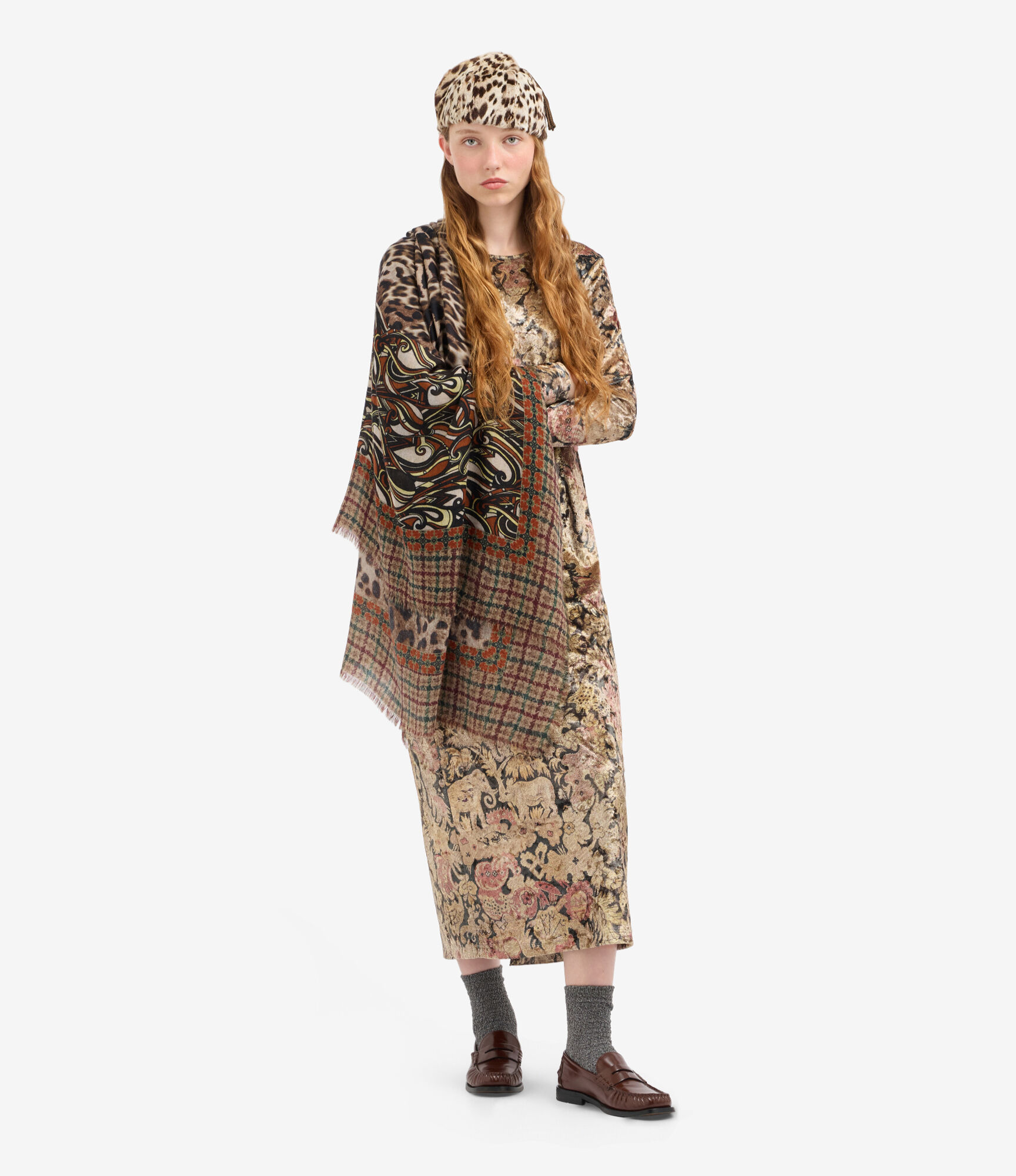 Silk printed dresses | Pierre-Louis Mascia®