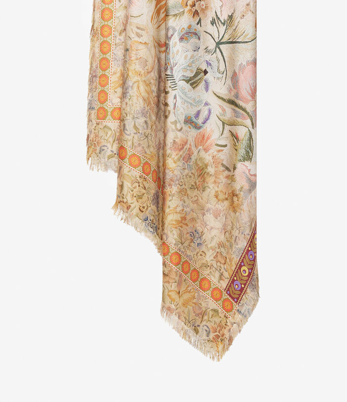 Pierre Louis Mascia ALOEUW Shawl Scarf Silk 135x195 Pierre Louis Mascia ALOEUW Shawl Scarf Silk 135x195 Multicolor ALOEUWSW135X195S4SE51562810118