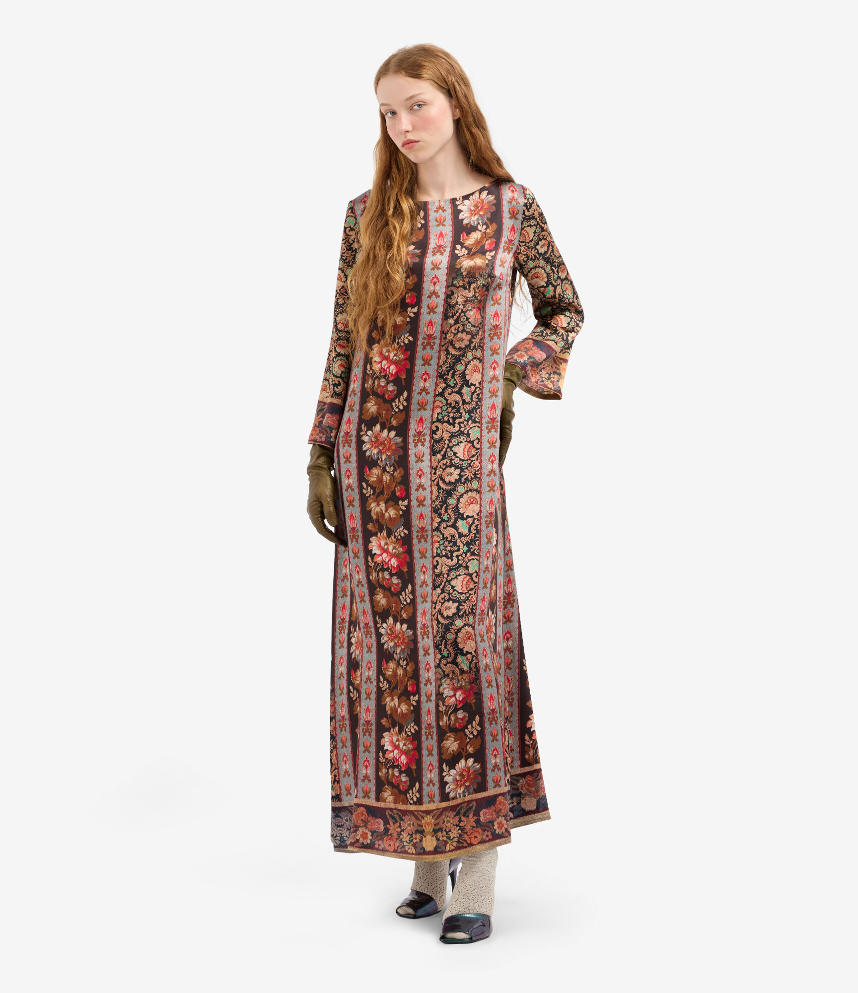 Silk printed dresses | Pierre-Louis Mascia®