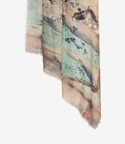 Pierre Louis Mascia EUCLIDEX Shawl Scarf Cashmere 135x195 KILIM DI ALLORO EUCLIDEXS135X195SWS518732101