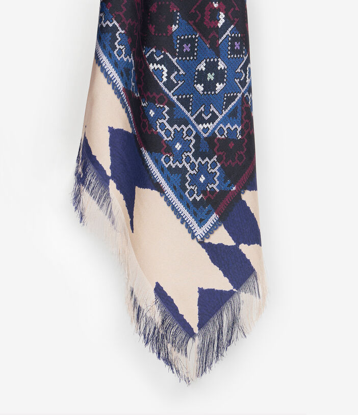 Pierre Louis Mascia ALOEUW Shawl Scarf Silk 135x195 Pierre Louis Mascia ALOEUW Shawl Scarf Silk 135x195 Multicolor ALOEUWSW135X195S4SE51231510118