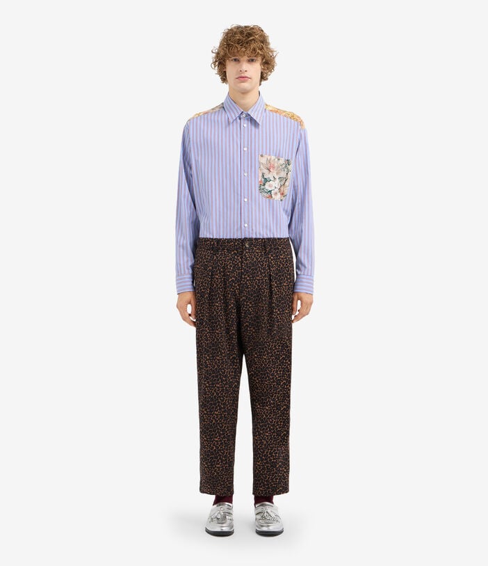 Pierre Louis Mascia DYLAN Trousers Virgin wool Pierre Louis Mascia DYLAN Trousers Virgin wool Multicolor DYLANSPT10955WV144174101