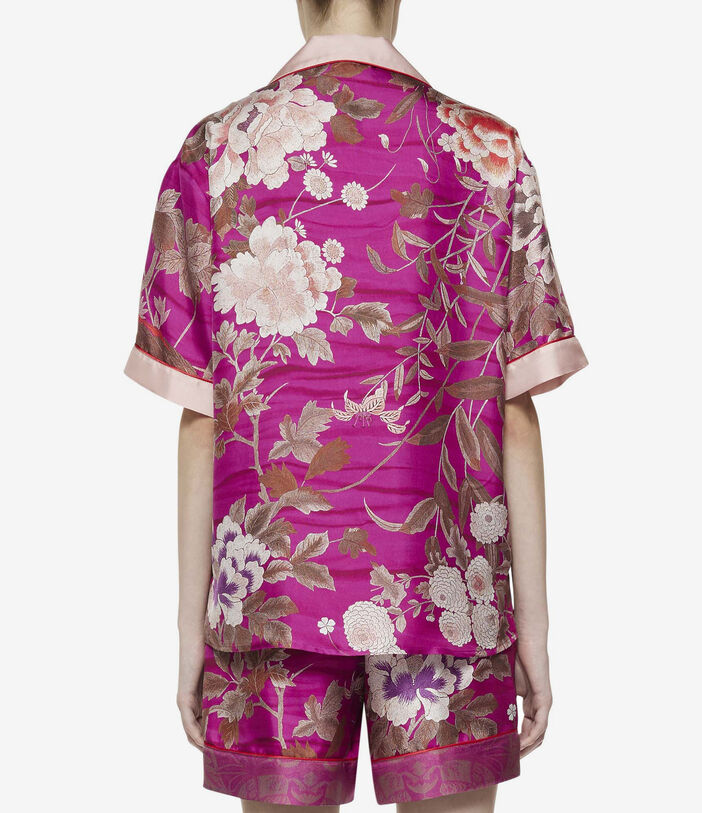 Pierre Louis Mascia ALOE Shortsleeve Shirt Silk Multicolor ALOESCMC11927SE511612101