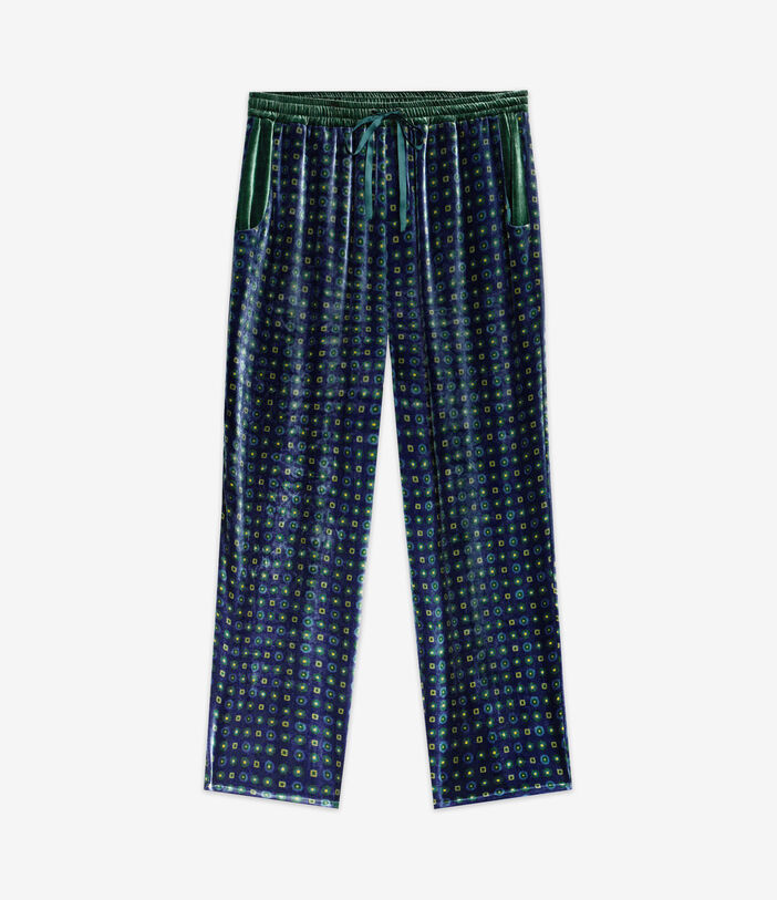 Pierre Louis Mascia KANPUR Trousers Viscose Silk Multicolor KANPURSVPT11667VI513582101