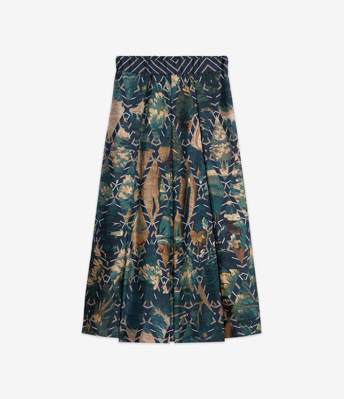 Pierre Louis Mascia CIALDA Skirt Silk Multicolor CIALDASGO12360SE513569101