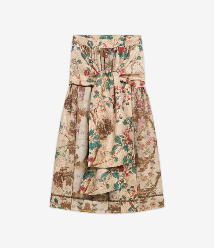 Pierre Louis Mascia CIALDA Skirt Silk Multicolor CIALDASGO12314SE513315101