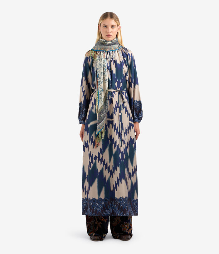 Pierre Louis Mascia ALOE Dress Silk Multicolor ALOESAB11524SE513355101