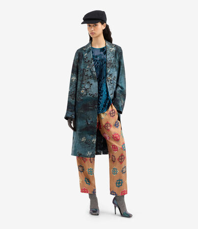 Pierre Louis Mascia JP682DOX Coat Viscose Silk FILO NOMADE JP682DOXCPT12107VI519564101