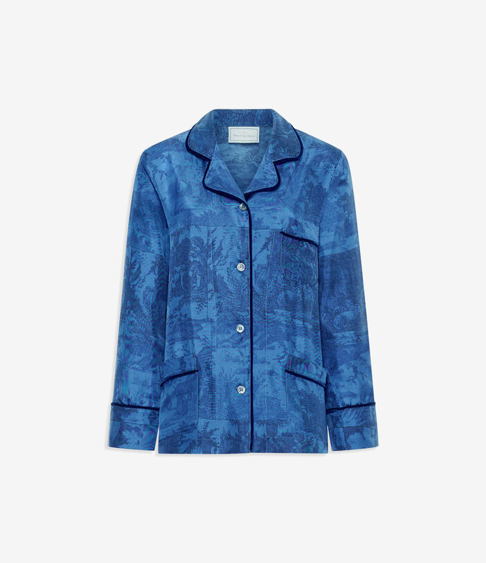 Pierre Louis Mascia ALOEGUM Longsleeve Shirt Silk Multicolor ALOEGUMSCML12600SE516069102