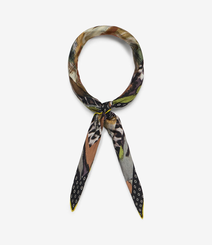 Pierre Louis Mascia ALOEUW Bandana Scarf Silk 67x67 MULTICOLOR ALOEUWSW067X067MSE51480110118