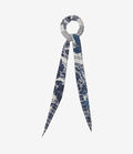 Pierre Louis Mascia ALOEUW Scarf Silk 65x120 RAMPICANTE BLU ALOEUWSW065X120LMFSE517549101