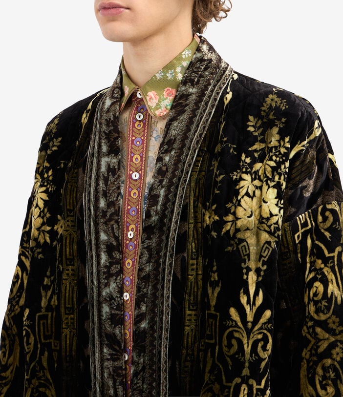 Pierre Louis Mascia KANADAS Kimono Viscose Silk Multicolor KANADASKM11944VI516455101