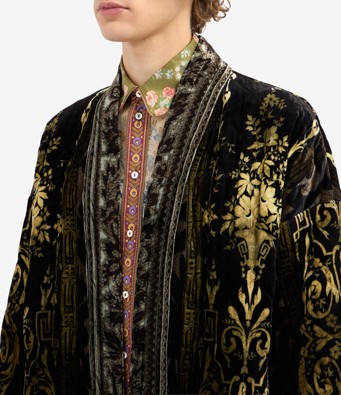 Pierre Louis Mascia KANADAS Kimono Viscose Silk Pierre Louis Mascia KANADAS Kimono Viscose Silk Multicolor KANADASKM11944VI516455101